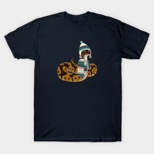 Normal Ball Python Christmas Edition T-Shirt